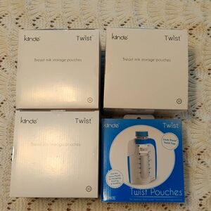Kiinde breast milk storage pouches